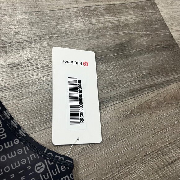 Lululemon Athletic Power Pivot Everlux Tank Top Motif Ombre Black NWT Size 6 - Picture 7 of 7